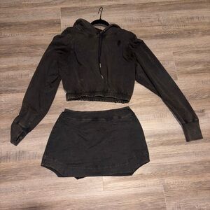 Free people movement skirt set